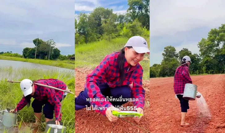 เปิดภาพ “สุนารี ราชสีมา” ชีวิตเรียบง่ายที่บ้านเกิด ทำไร่ปลูกข้าวโพดเอง